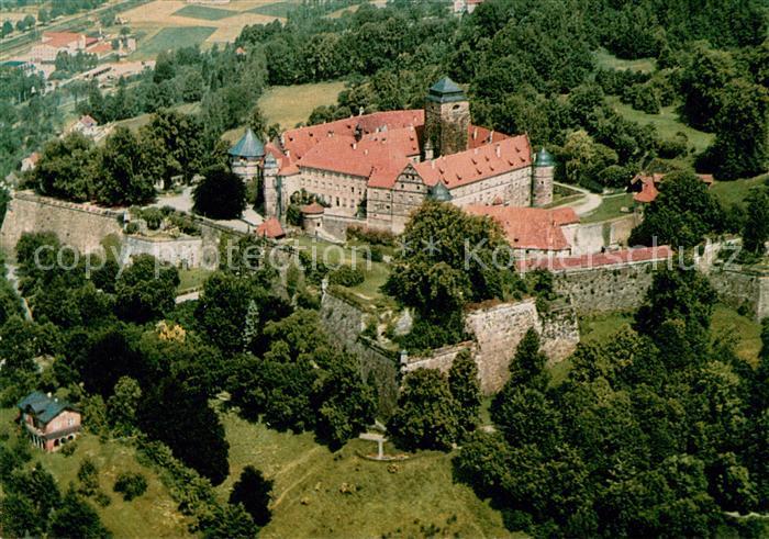 Kronach Oberfranken Veste Rosenberg Fliegeraufnahme