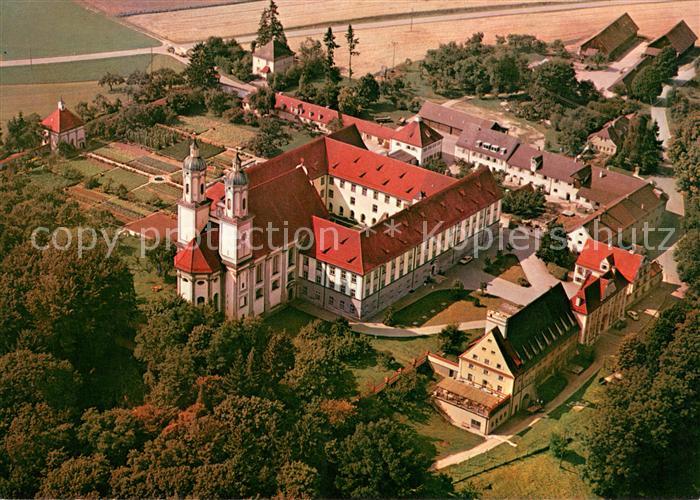 Holzen Schwaben Kloster Holzen Fliegeraufnahme