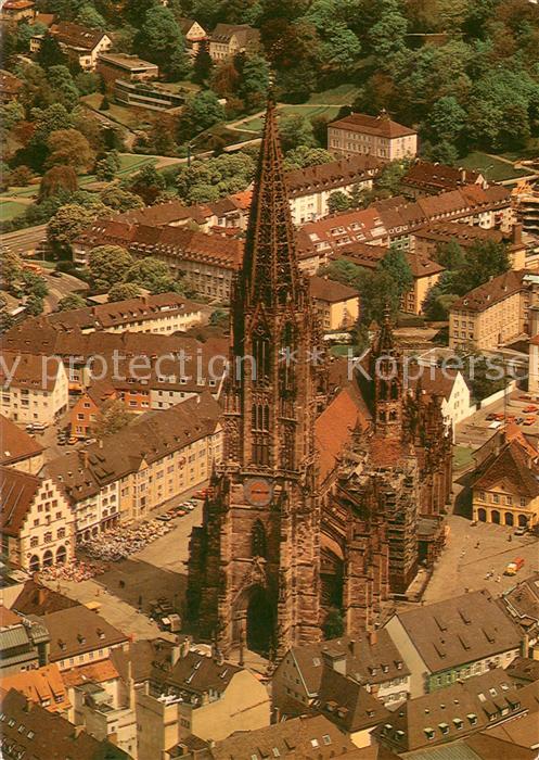 Freiburg Breisgau M?nster Fliegeraufnahme