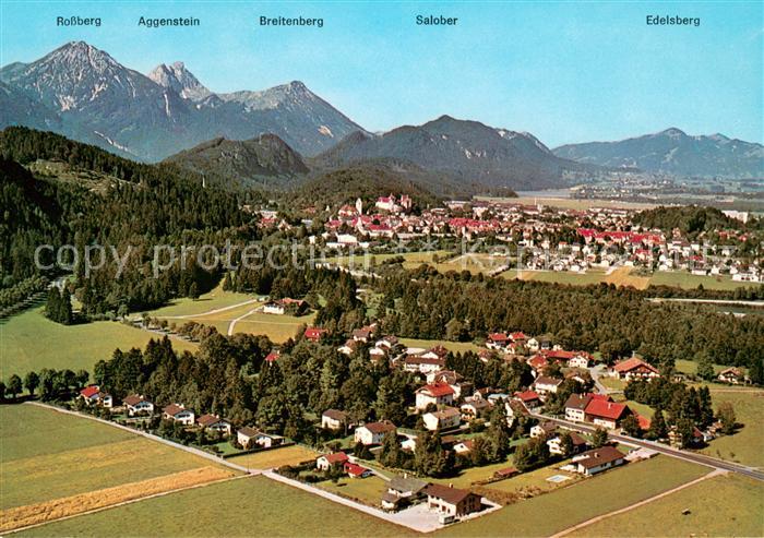 Horn Schwangau Fliegeraufnahme