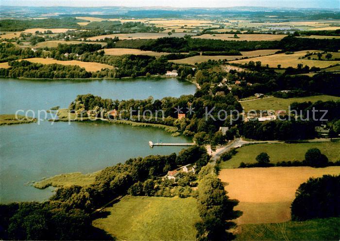 Sielbeck Holsteinische Schweiz Kellersee Fliegeraufnahme