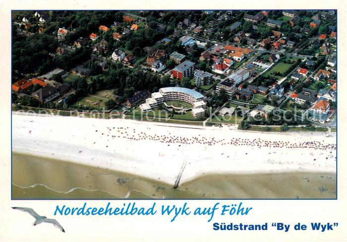 Wyk Foehr S?dstrand By de Wyk Fliegeraufnahme