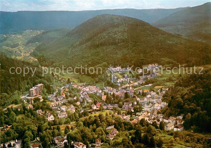Bad Herrenalb Fliegeraufnahme