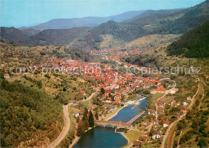 Forbach Baden Fliegeraufnahme