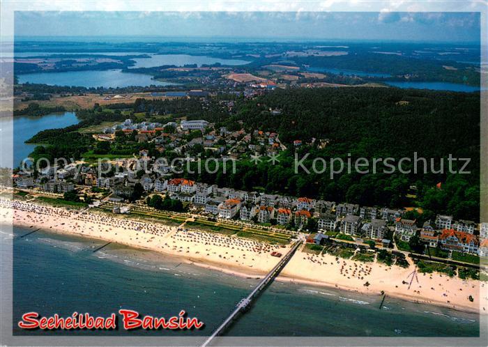 Bansin Ostseebad Fliegeraufnahme