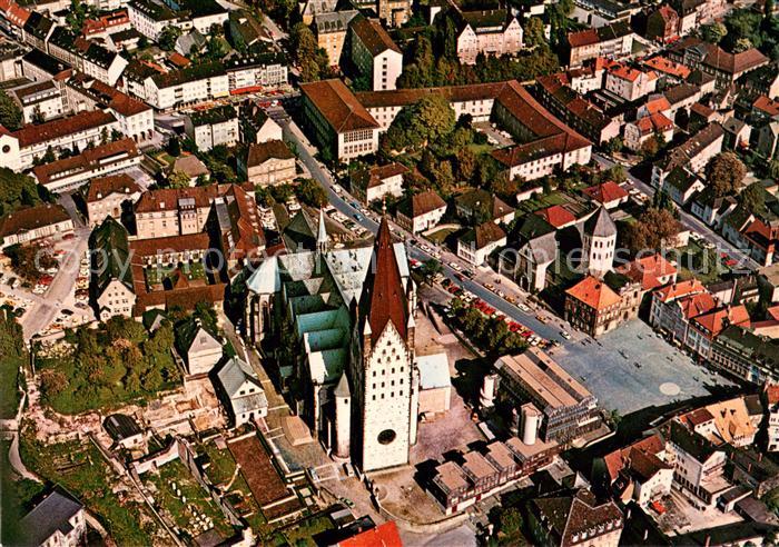 Paderborn Fliegeraufnahme Dom