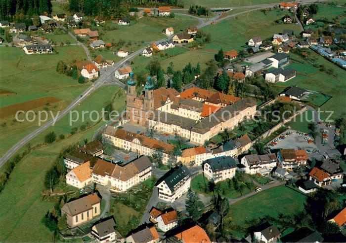 St Peter Schwarzwald Kirche Kloster Fliegeraufnahme
