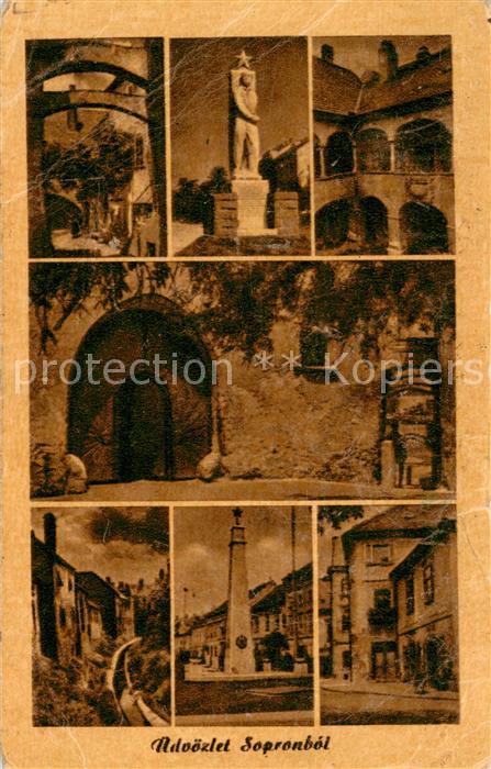 Sopron Oedenburg Teilansichten