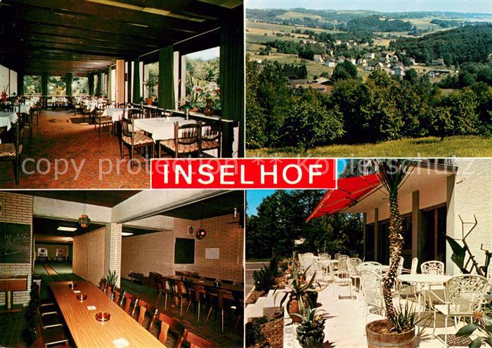 Alefeld Hotel Restaurant Inselhof Gastraeume Kegelbahn Terrasse