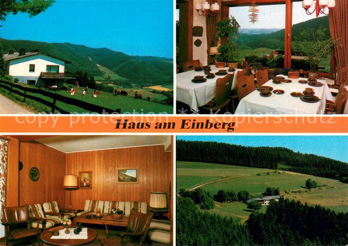 Grevenstein Haus am Einberg Gastraeume Panorama