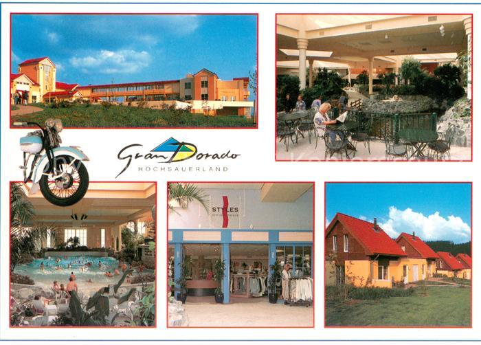 Medebach Gran Dorado Badelandschaft Bungalows Terrasse Schwimmbad