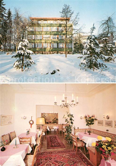 Bad Duerrheim Waldsanatorium Irma Gaststube