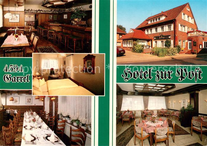 Garrel Hotel zur Post Gastraeume Bar