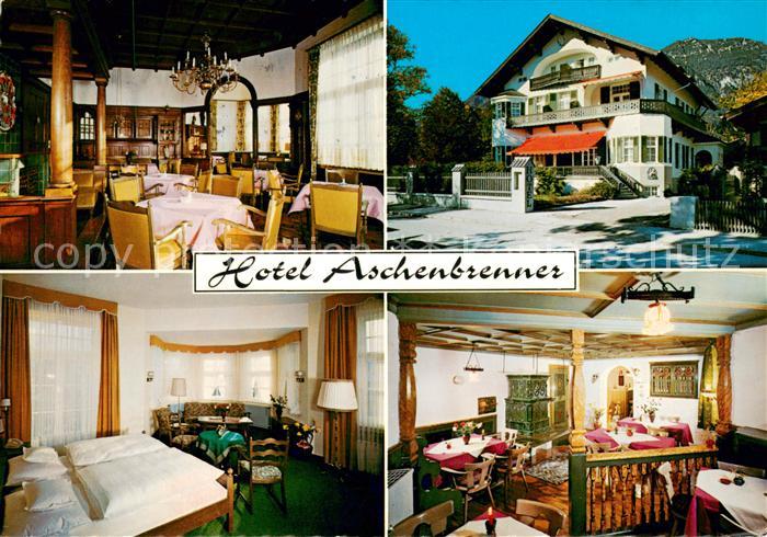 GARMISCH-PARTENKIRCHEN Bayern Hotel Aschenbrenner Gaststube Zimmer