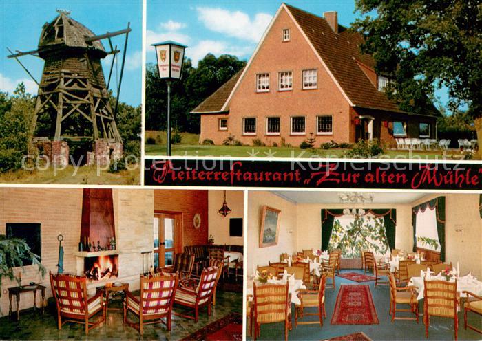 Westrum Reiterrestaurant Zur alten Muehle Gastraeume Alte Muehle