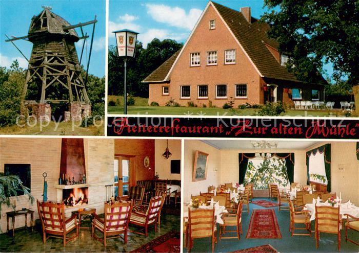 Westrum Reiterrestaurant Zur alten Muehle Gastraeume alte Muehle