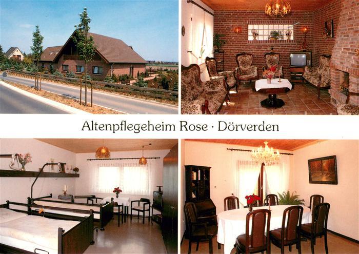 Doerverden Altenpflegeheim Rose Kaminzimmer Gaestezimmer
