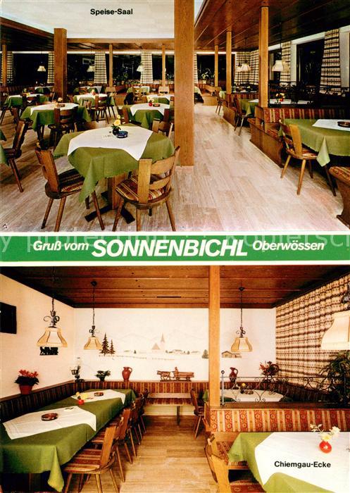 Oberwoessen Hotel Restaurant Sonnenbichl Gastraeume Chiemgau Ecke