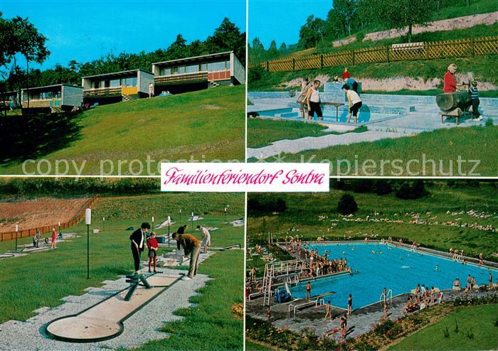 Sontra Feriendorf Minigolfplatz Kneippbad Schwimmbad