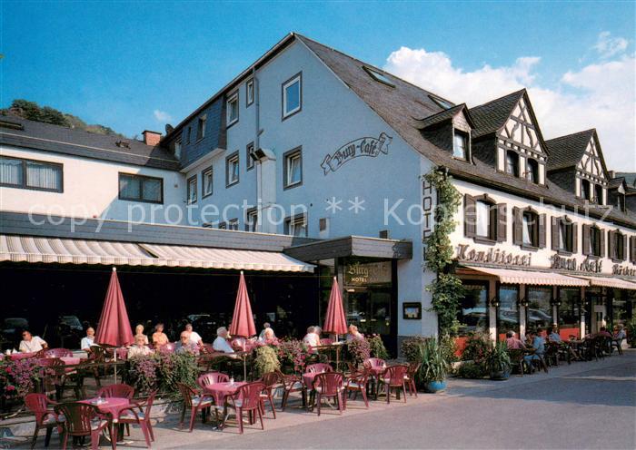 Alken Koblenz Mosel Hotel Burg Cafe