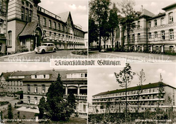 Goettingen Niedersachsen Universitaets Frauenklinik Med Uniklinik Chir Uniklinik