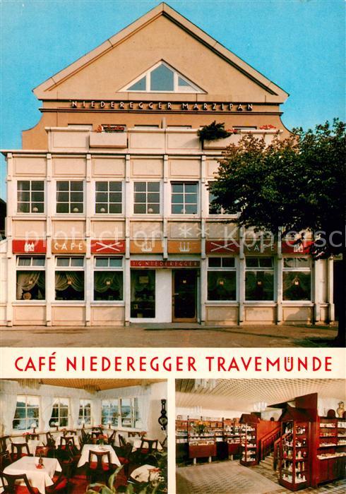 Travemuende Ostseebad Cafe Niederegger Gastraeume
