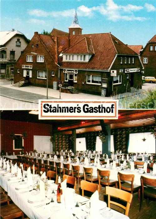 Neuenfelde Hamburg Stahmers Gasthof Speisesaal