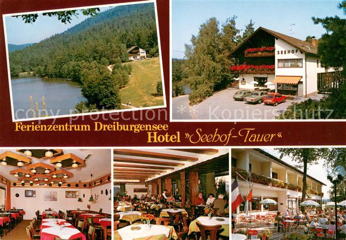 Rothau Tittling Ferienzentrum Dreiburgensee Hotel Seehof Tauer Gastraeume Terras