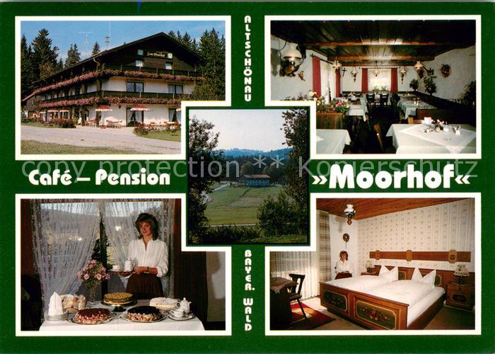 Altschoenau Cafe Pension Moorhof Gaststube Fruehstueck Zimmer