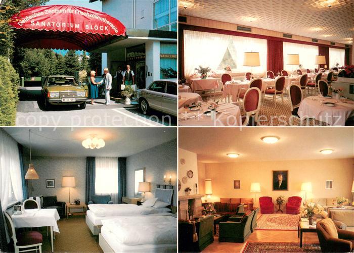 Lenggries Sanatorium Block Speisesaal Zimmer Aufenthaltsraum