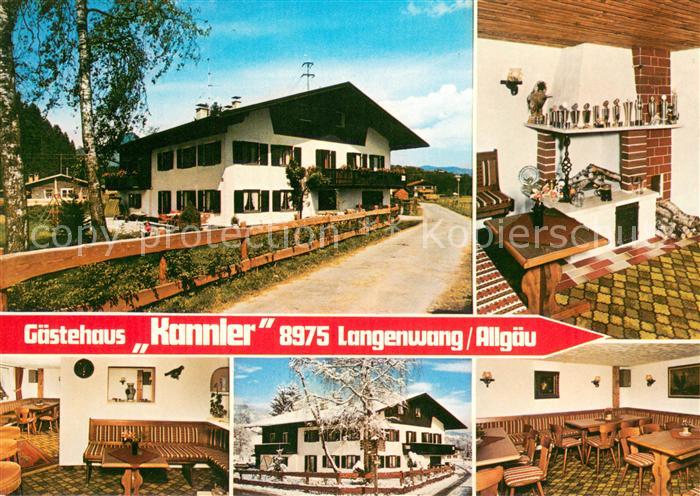 Langenwang Fischen Gaestehaus Kannler Kaminzimmer Gastraeume
