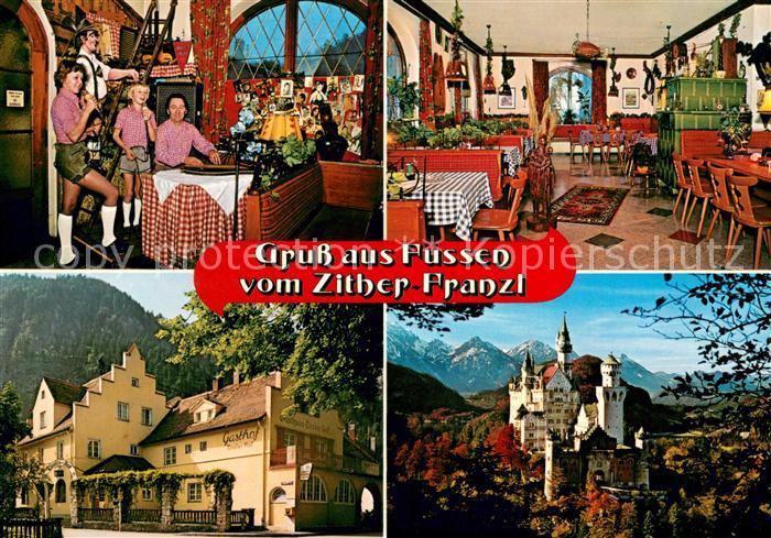 Ziegelwies Gasthof Tiroler Hof Der Singende Wirt Zither Franzl Gaststube Schloss