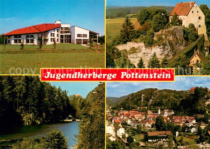 Pottenstein Oberfranken Jugendherberge Teilansichten