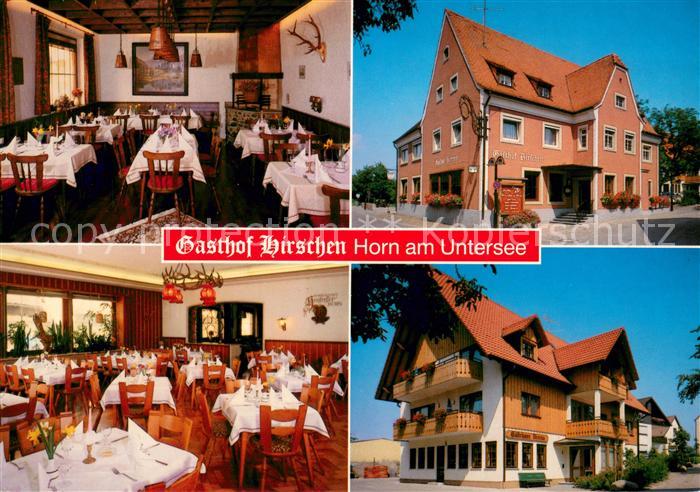 Horn Gaienhofen Gasthof Hirschen Gastraeume