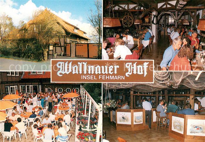 Wallnau Insel Fehmarn Restaurant Wallnauer Hof Gastraeume Bar