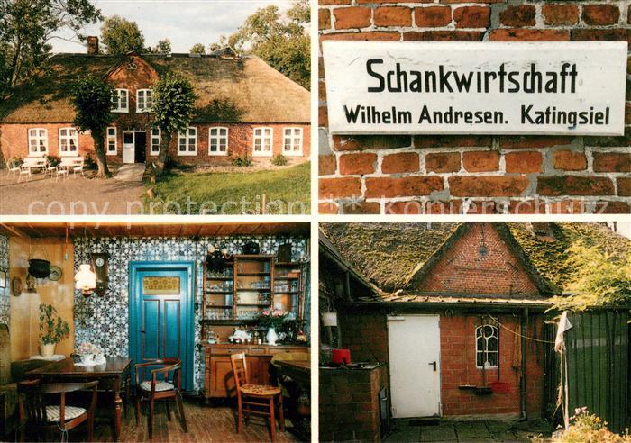 Katingsiel Schankwirtschaft Wilhelm Andresen Gaststube
