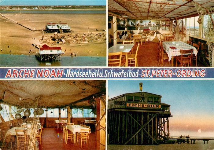 St Peter-Ording Arche Noah Fliegeraufnahme Gastraeume