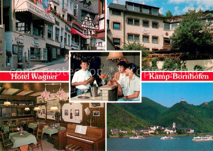 Kamp-Bornhofen Hotel Wagner Restaurant Cafe Bar Panorama