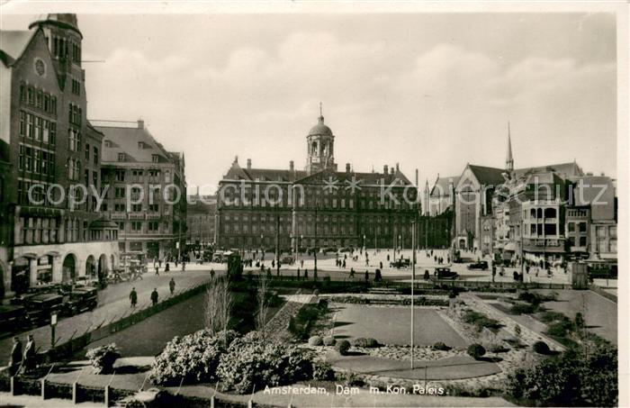Amsterdam Niederlande Dam m Kon Paleis