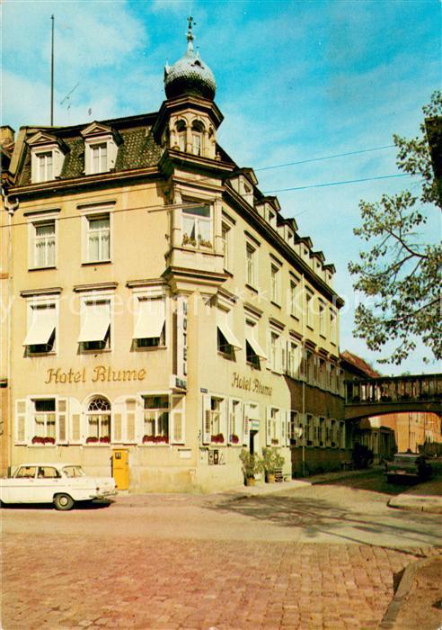 Rastatt Hotel Restaurant Blume