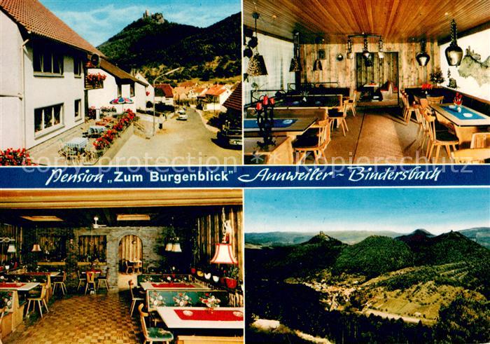 Bindersbach Pension Zum Burgenblick Gastraeume Panorama