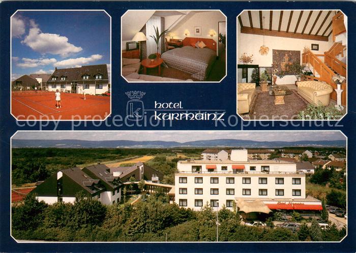 Finthen Hotel Kurmainz Foyer Tennisplatz Gaestezimmer