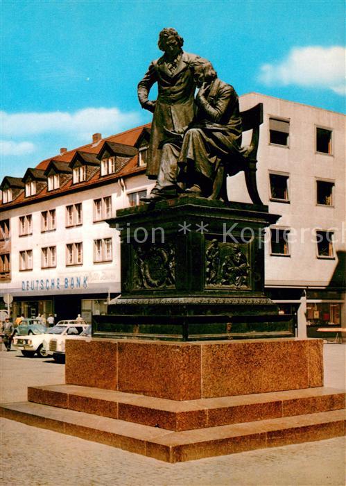 Hanau Main Gebrueder Grimm Denkmal