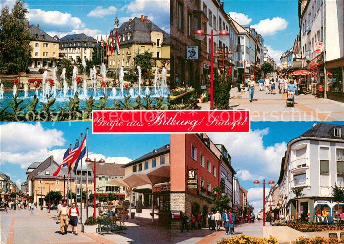 Bitburg Springbrunnen Fussgaengerzonen