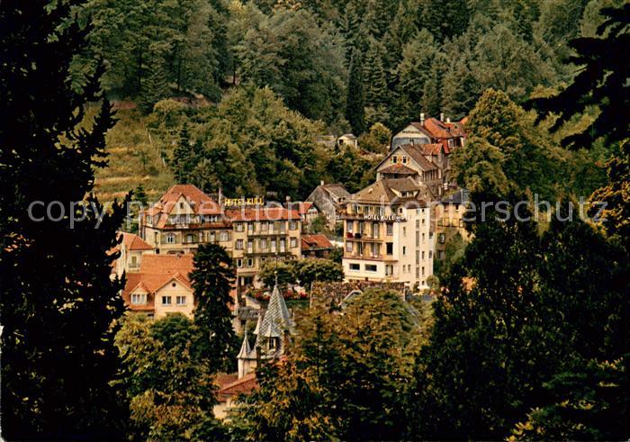 Herrenalb Bad Herrenalb Hotel Kull mit Jaegerstube