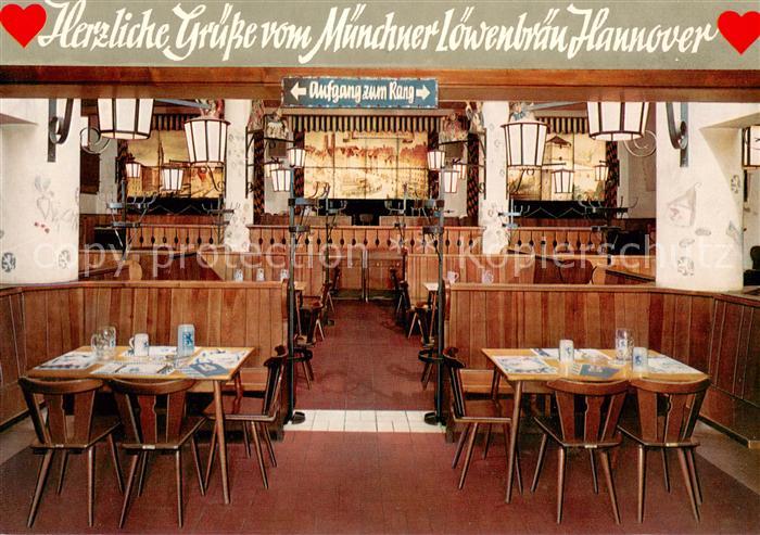 Hannover Muenchner Loewenbraeu Gaststube