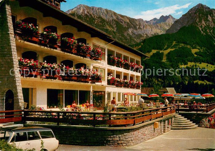 Langenwang Fischen Hotel Pension Sonnenbichl Terrasse