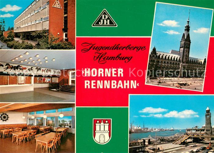 Hamburg Jugendherberge Horner Rennbahn Teilansichten
