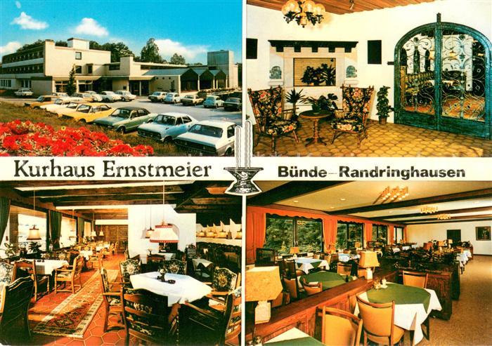 Randringhausen Bad Kurhaus Ernstmeier Gastraeume