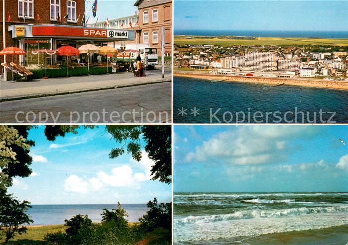 Westerland Sylt SPAR Markt Fliegeraufnahme Wattdurchblick Keitum Nordsee